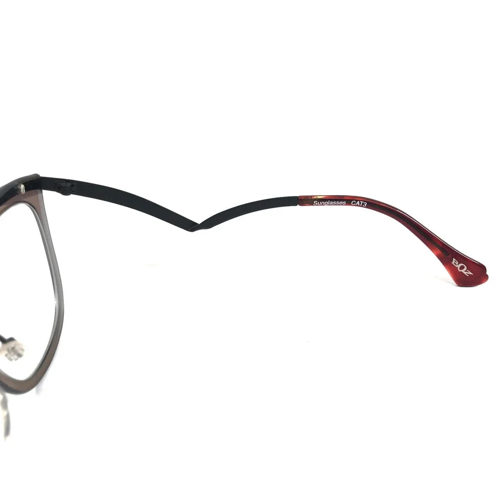 BOZ Eyeglasses Frames ESPRIT 9090 Brown Iridescent Clear Silver 51-19-140